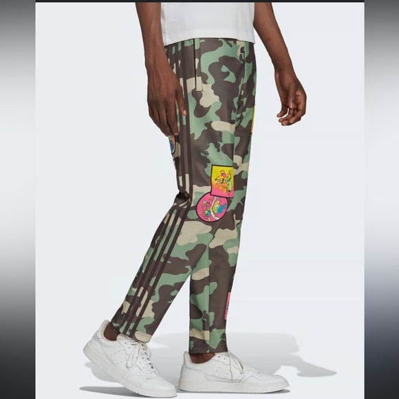 NWT Adidas Originals X Jeremy Scott Camo Track Pants Small Large - Picture 1 of 3